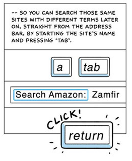 chrome omni bar searching