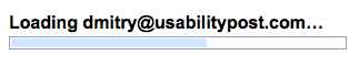 gmail loading