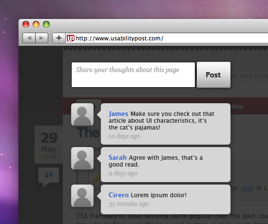 social layer page