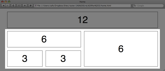 Nested Rows