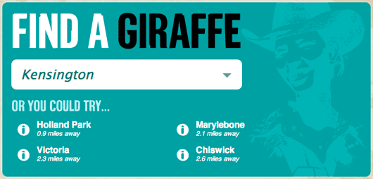 Giraffe suggestions