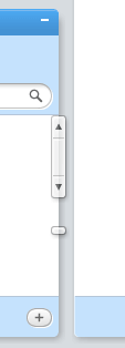 Wave scrollbar